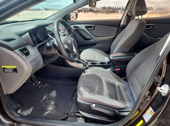 5NPDH4AE7GH750827 2016 HYUNDAI ELANTRA Black Vista interior delantera