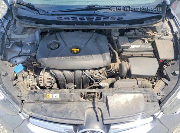 5NPDH4AE7GH778188 2016 HYUNDAI ELANTRA Silver Սալոնի հետևի տեսք