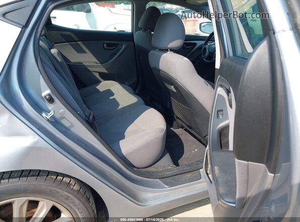5NPDH4AE8GH681436 2016 HYUNDAI ELANTRA Gray VIN კოდის სტიკერის ხედი