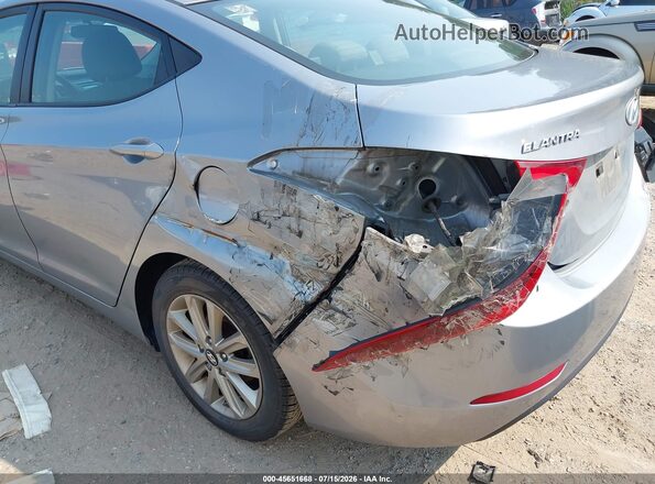 5NPDH4AE8GH681436 2016 HYUNDAI ELANTRA Gray 