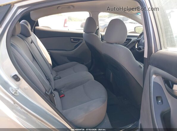 5NPDH4AE8GH688337 2016 HYUNDAI ELANTRA Silver Вид наклейки з VIN-кодом