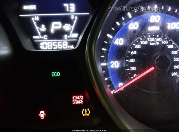 5NPDH4AE8GH728562 2016 HYUNDAI ELANTRA Black 