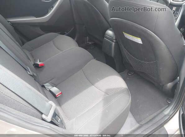 5NPDH4AE8GH735169 2016 HYUNDAI ELANTRA Pewter Widok naklejki z numerem VIN