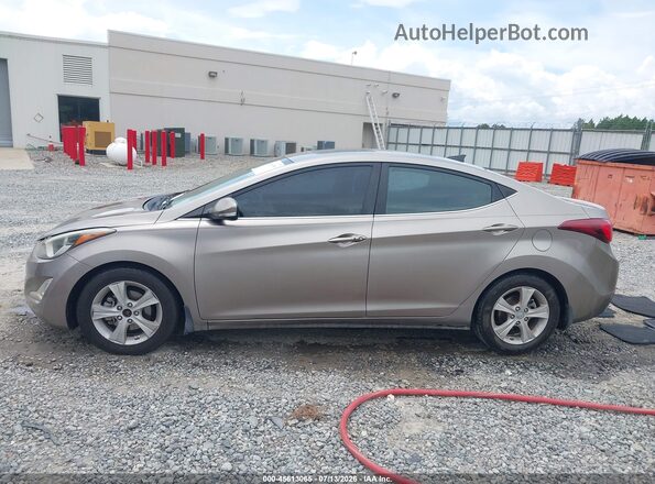 5NPDH4AE8GH735169 2016 HYUNDAI ELANTRA Pewter Widok wnętrza 360 stopni