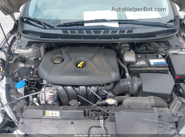 5NPDH4AE8GH735169 2016 HYUNDAI ELANTRA Pewter Widok z tyłu