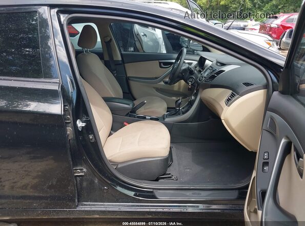5NPDH4AE8GH782251 2016 HYUNDAI ELANTRA Black Vista interior delantera