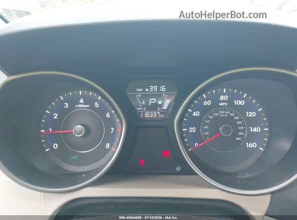 5NPDH4AE8GH782251 2016 HYUNDAI ELANTRA Black Vista de los asientos traseros