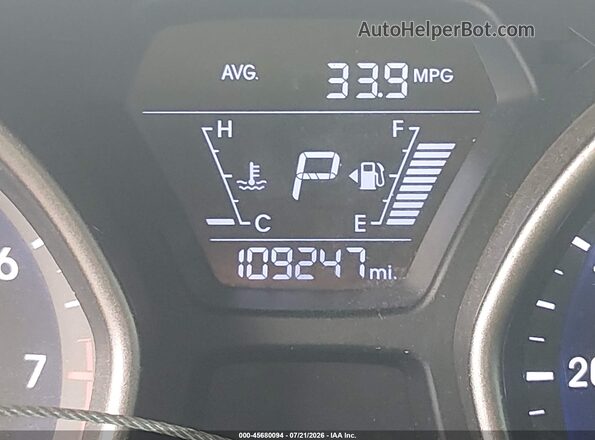 5NPDH4AE8GH784842 2016 HYUNDAI ELANTRA Silver 