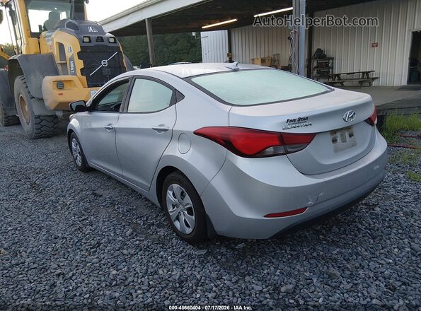 5NPDH4AE8GH795226 2016 HYUNDAI ELANTRA Серый Задняя левая четверть