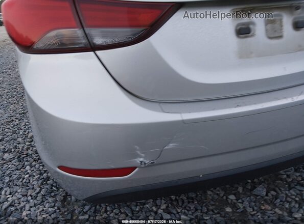 5NPDH4AE8GH795226 2016 HYUNDAI ELANTRA Серый Вид спереди