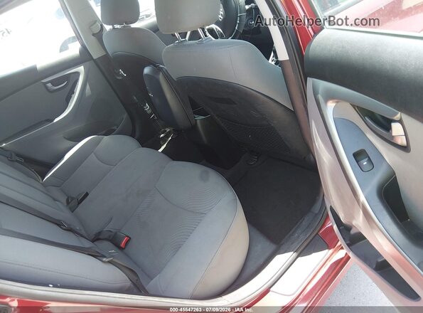 5NPDH4AE9GH656769 2016 HYUNDAI ELANTRA Красный Вид наклейки с VIN-кодом