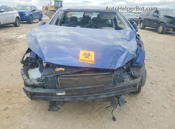 5NPDH4AE9GH701130 2016 HYUNDAI ELANTRA Blue Front view
