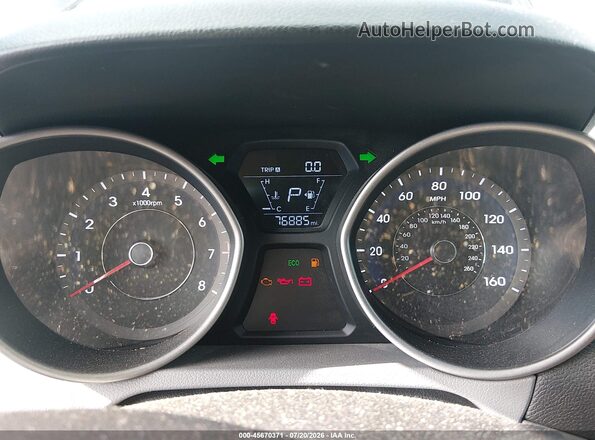 5NPDH4AE9GH707669 2016 HYUNDAI ELANTRA Black Вид задніх сидінь