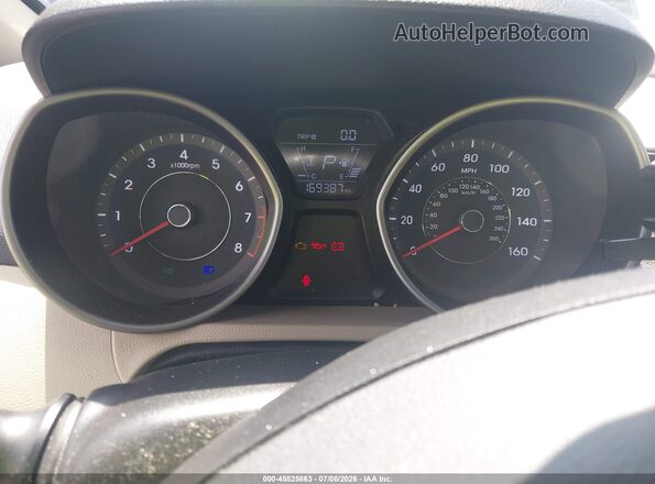 5NPDH4AE9GH730434 2016 HYUNDAI ELANTRA Blue უკანა სავარძლების ხედი