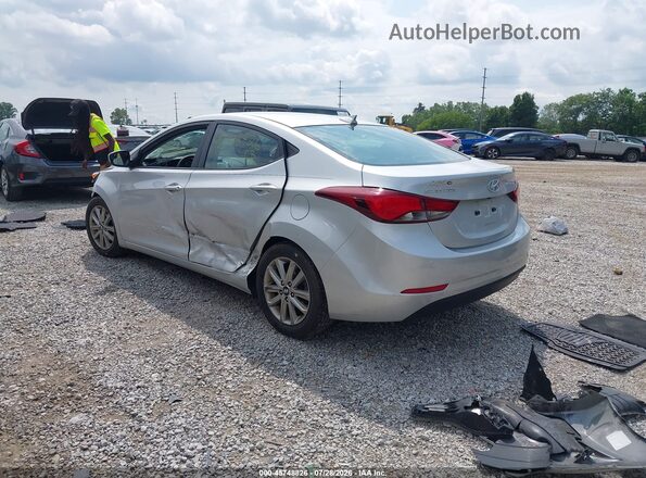 5NPDH4AE9GH787944 2016 HYUNDAI ELANTRA Silver Tył lewy