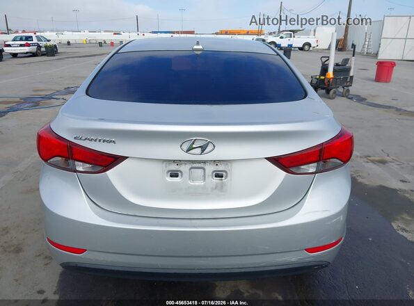 5NPDH4AE9GH789547 2016 HYUNDAI ELANTRA Silver 