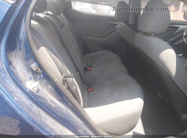 5NPDH4AE9GH793890 2016 HYUNDAI ELANTRA Blue Вид наклейки з VIN-кодом