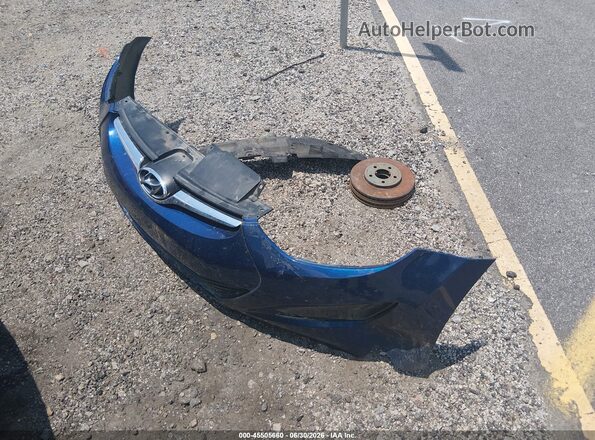 5NPDH4AE9GH793890 2016 HYUNDAI ELANTRA Blue Вид щитка приладів