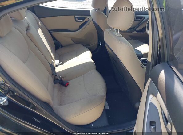 5NPDH4AE9GH796160 2016 HYUNDAI ELANTRA Black VIN կոդի պիտակի տեսք