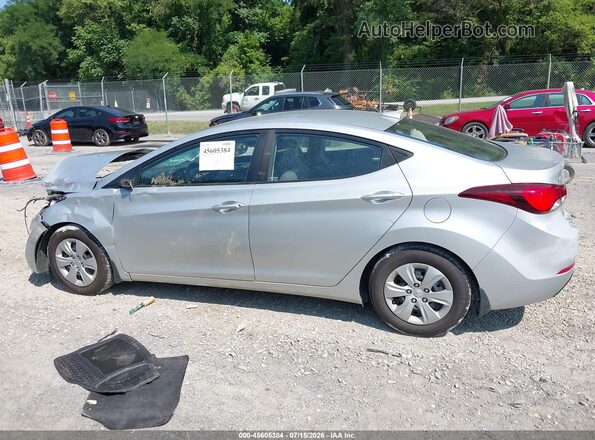 5NPDH4AE9GH797132 2016 HYUNDAI ELANTRA Silver Vista interior de 360 grados