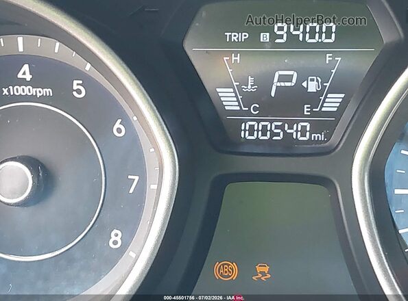 5NPDH4AEXGH668526 2016 HYUNDAI ELANTRA Черный Панорамный вид салона 360°