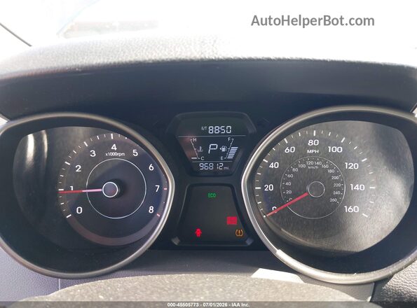 5NPDH4AEXGH680904 2016 HYUNDAI ELANTRA Blue Vista de los asientos traseros