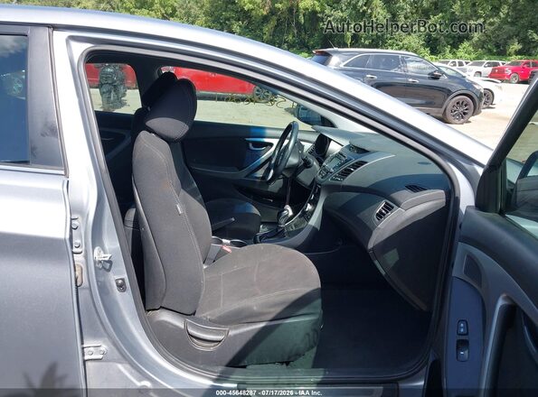 5NPDH4AEXGH690297 2016 HYUNDAI ELANTRA Blue Vista interior delantera
