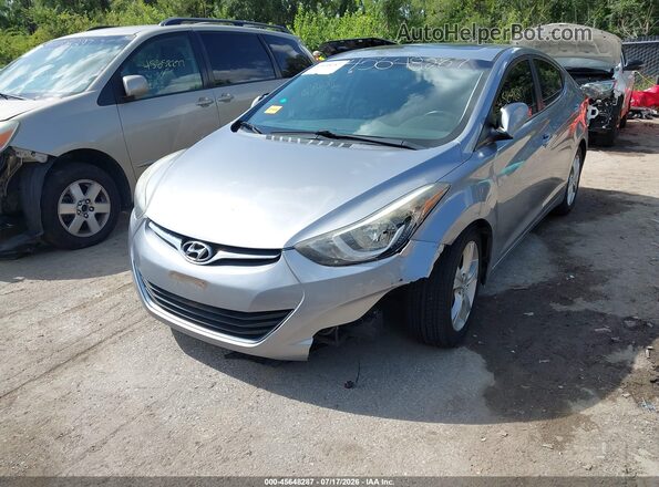 5NPDH4AEXGH690297 2016 HYUNDAI ELANTRA Blue Vista frontal