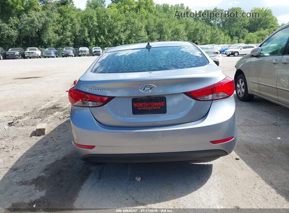 5NPDH4AEXGH690297 2016 HYUNDAI ELANTRA Blue 