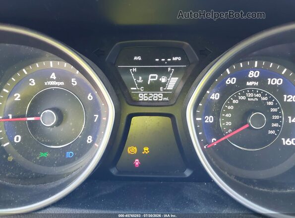 5NPDH4AEXGH765290 2016 HYUNDAI ELANTRA Red Вид задніх сидінь