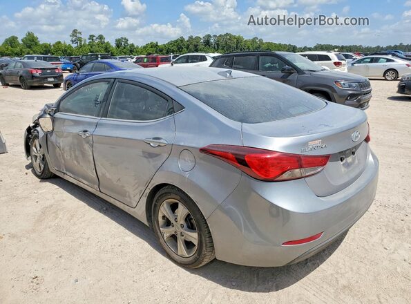 5NPDH4AEXGH765967 2016 HYUNDAI ELANTRA Silver Trasero izquierdo