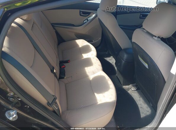 5NPDH4AEXGH791517 2016 HYUNDAI ELANTRA Black VIN կոդի պիտակի տեսք