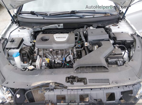 5NPE24AA0JH715959 2018 HYUNDAI SONATA Silver Вид ззаду