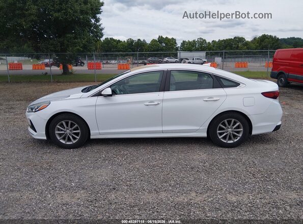 5NPE24AA2JH688263 2018 HYUNDAI SONATA White Панорамний вид салону 360°