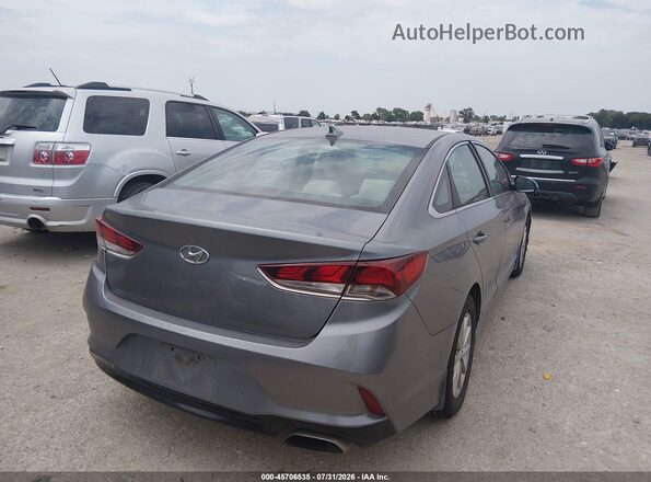 5NPE24AA4JH719447 2018 HYUNDAI SONATA Gray Задня права чверть