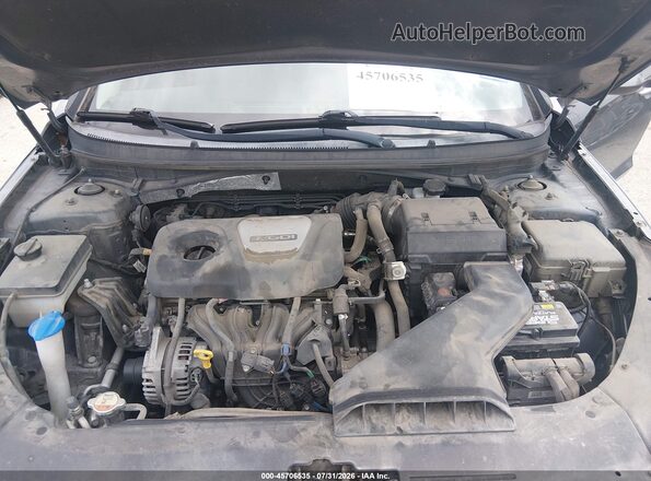 5NPE24AA4JH719447 2018 HYUNDAI SONATA Gray Вид ззаду