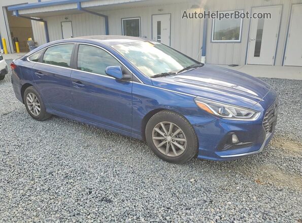 5NPE24AA5JH687219 2018 HYUNDAI SONATA Blue Front right