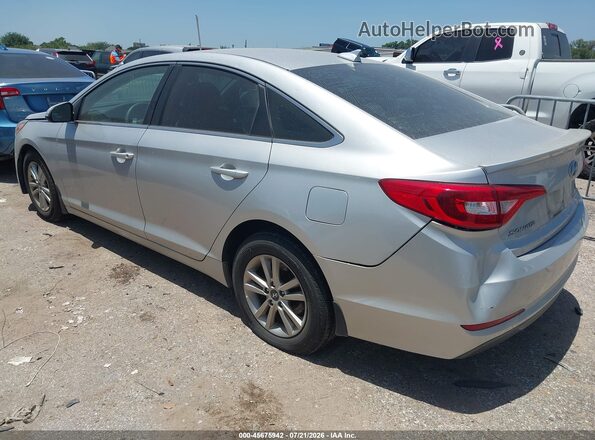 5NPE24AA6GH354441 2016 HYUNDAI SONATA Silver Հետևի ձախ