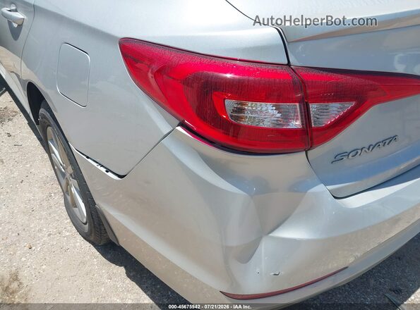 5NPE24AA6GH354441 2016 HYUNDAI SONATA Silver Դիմացի տեսք