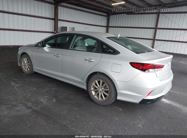 5NPE24AA6KH774368 2019 HYUNDAI SONATA Silver Trasero izquierdo
