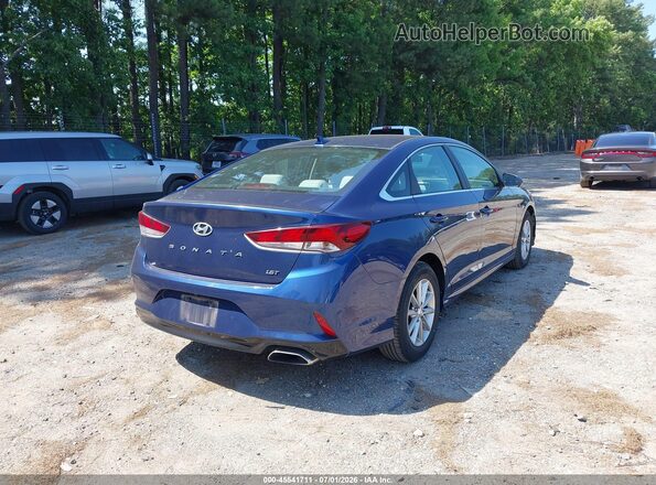 5NPE24AA7KH774282 2019 HYUNDAI SONATA Синий Задняя правая четверть