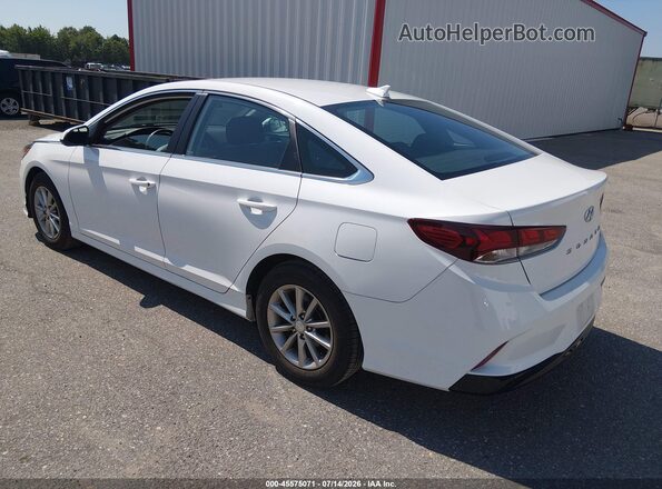 5NPE24AA8JH680071 2018 HYUNDAI SONATA White Задня ліва чверть