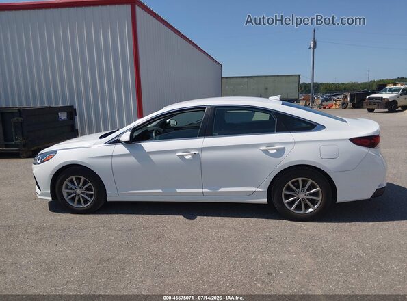 5NPE24AA8JH680071 2018 HYUNDAI SONATA White Панорамний вид салону 360°