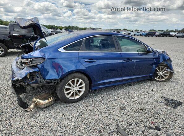 5NPE24AA8JH721024 2018 HYUNDAI SONATA Blue Tył prawy