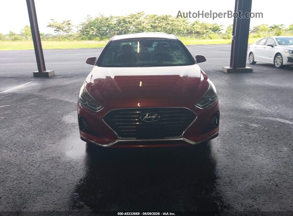 5NPE24AA8KH803028 2019 HYUNDAI SONATA Red 