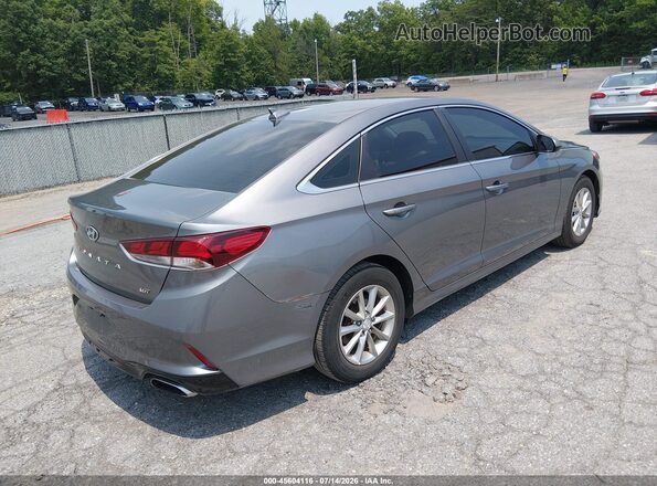 5NPE24AA9JH698952 2018 HYUNDAI SONATA Серый Задняя правая четверть
