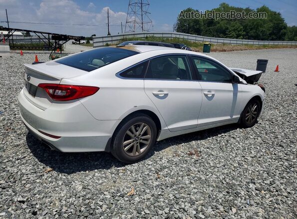 5NPE24AF0GH307563 2016 HYUNDAI SONATA White უკანა მარჯვენა