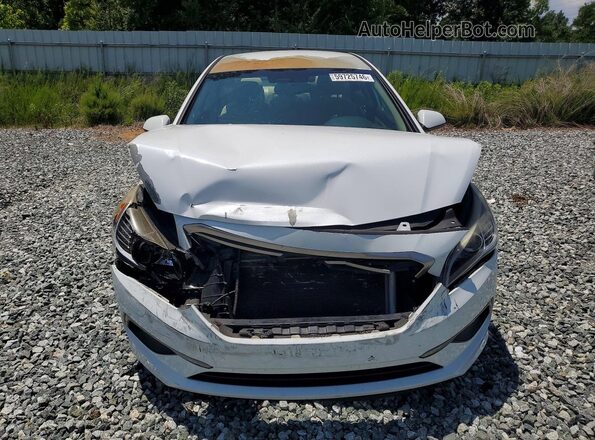 5NPE24AF0GH307563 2016 HYUNDAI SONATA White წინა ხედი