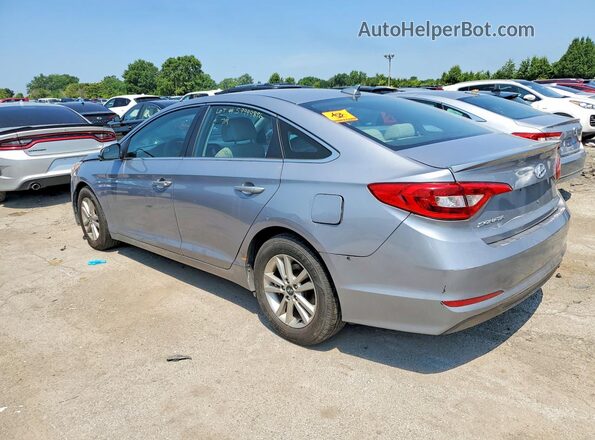 5NPE24AF0GH321009 2016 HYUNDAI SONATA Gray Հետևի ձախ