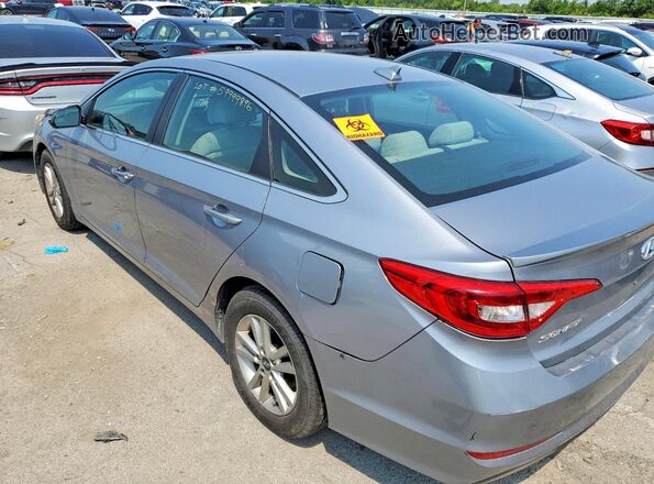 5NPE24AF0GH321009 2016 HYUNDAI SONATA Gray Առջևի վահանակի տեսք